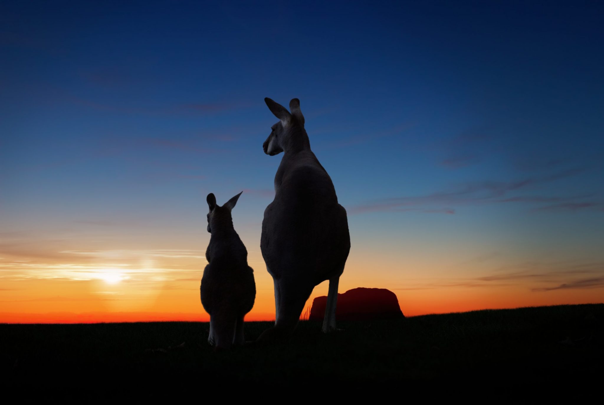 australian sunset